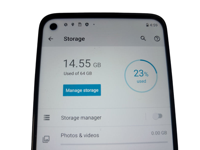 Motorola Moto G Power - 64GB - Black [XT2165-5] (