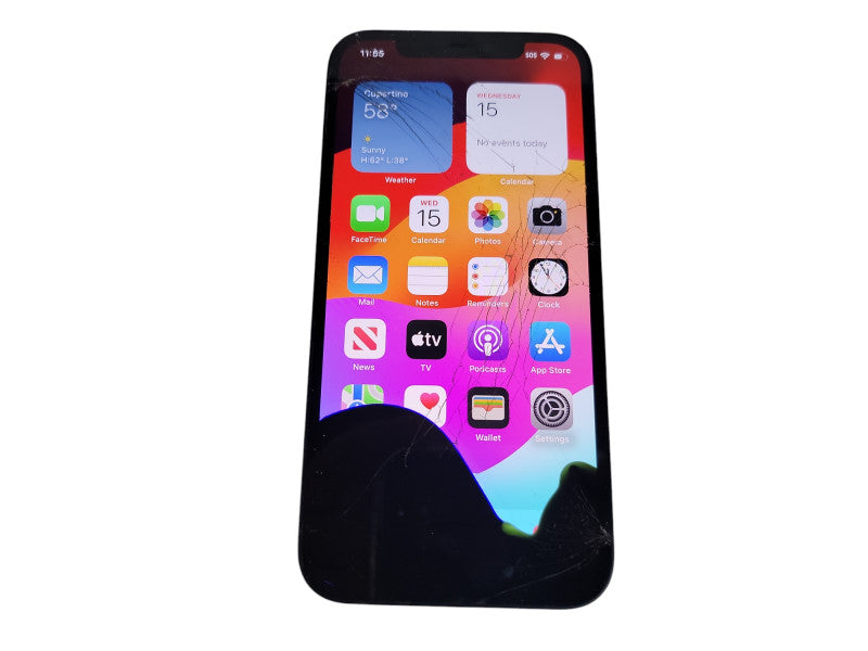 Apple iPhone 12 - 64GB - Black [A2402 | Read] (