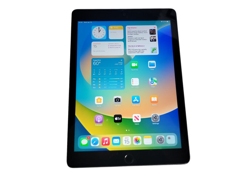 Apple iPad 5th Gen - 128GB - Space Gray [A1823 | Wifi + Cellular] (