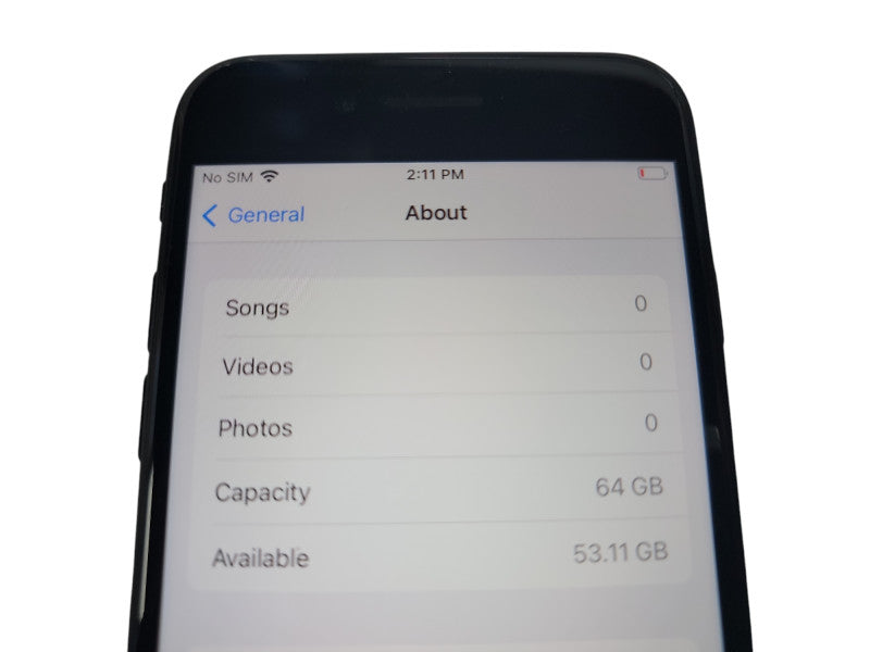 Apple iPhone SE 2 - 64GB - Black [A2275 | Read] (