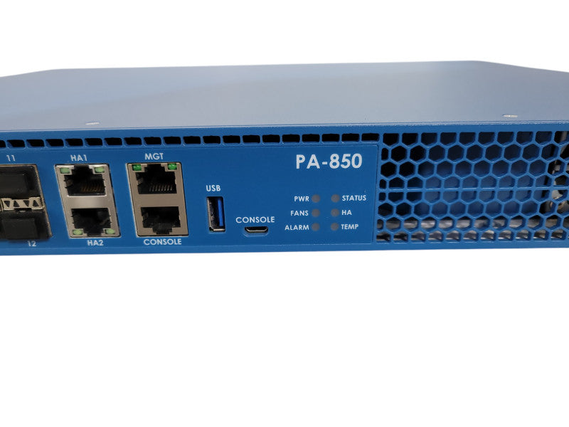 Palo Alto PA-850 NextGen Enterprise Firewall | 4x SFP+, 2x PSU !