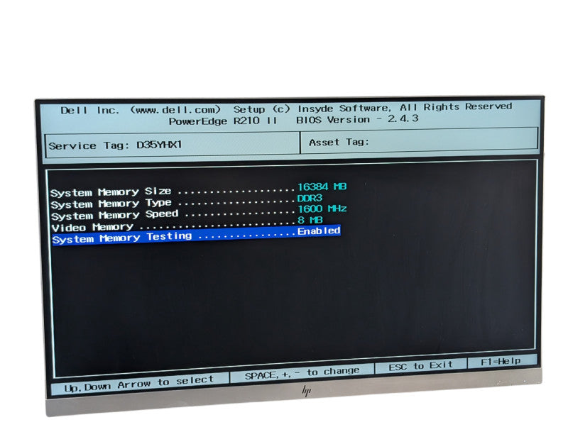 DELL PowerEdge R210 II Intel Xeon E3-1270 v2 @ 3.50Ghz 16GB RAM SAS2008-IR -