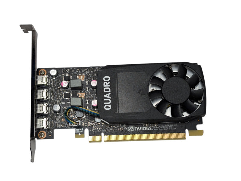 NVIDIA Quadro P620 2GB GDDR5 4x Mini DP Workstation Graphics Card  -