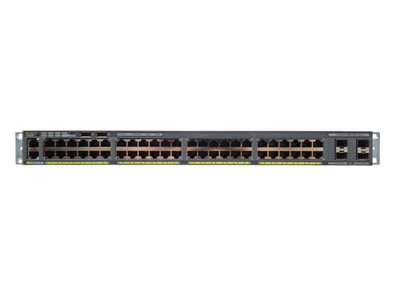 Cisco WS-C2960XR-48LPS-I V03, 48-Port Gigabit PoE w/ STACK & 2x640W PSU