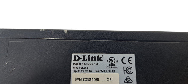 D-Link 8-Port Gigabit Ethernet Switch DGS-108