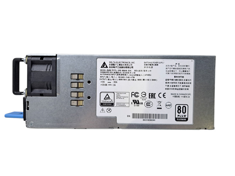 Delta DPS-800AB- 30A | 800W Redundant Power Supply PSU Q