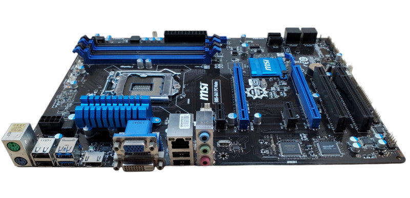 MSI B85-G41 PC Mate Motherboard | No CPU/RAM | No I/O | *READ*