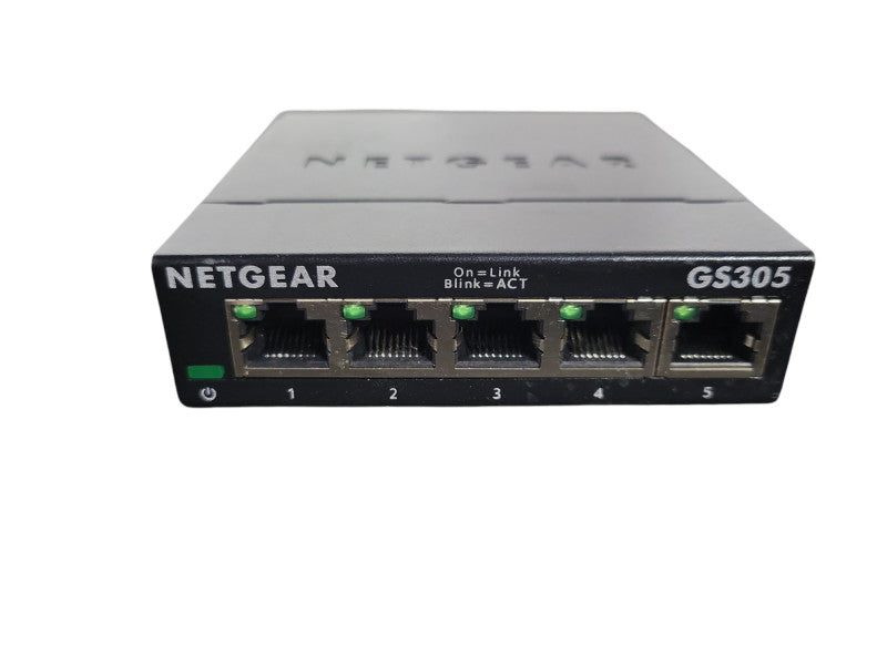 Netgear GS305 5-Port Gigabit Ethernet Unmanaged Switch !