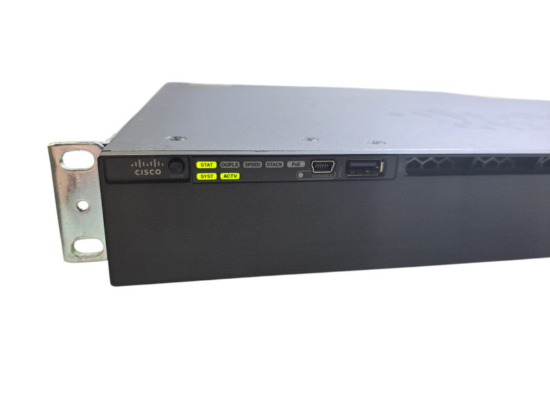 Cisco WS-C3650-24PS-S V05 | 24-Port Gigabit PoE+, 4x SFP Switch w/ 640WAC