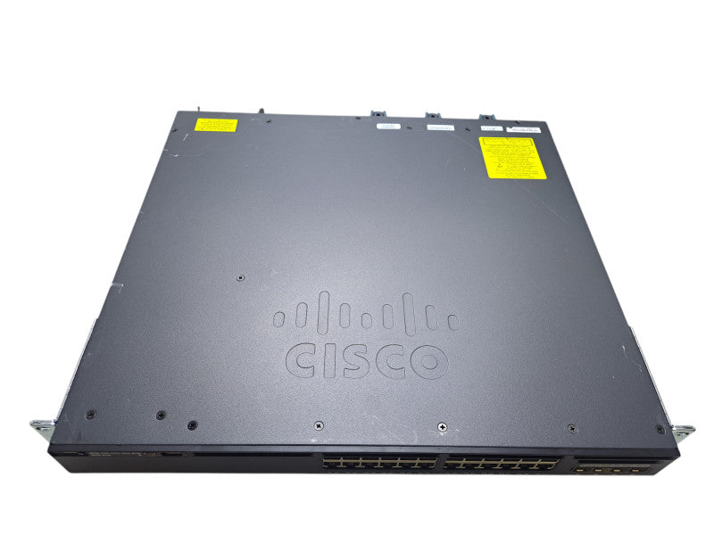 Cisco WS-C3650-24PS-S V05 | 24-Port Gigabit PoE+, 4x SFP Switch w/ 640WAC