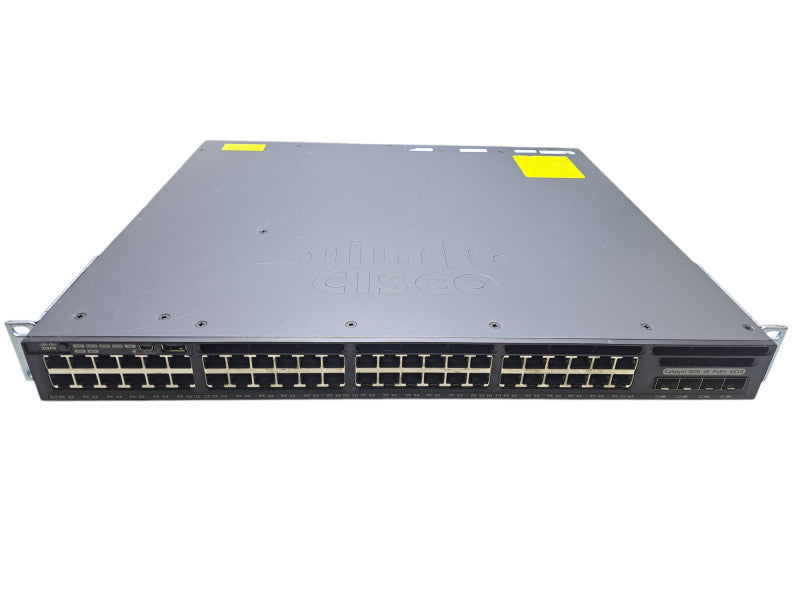 Cisco WS-C3650-48PS-S V06 | 48-Port Gigabit PoE+, 4x SFP Switch | 1x 640W PSU