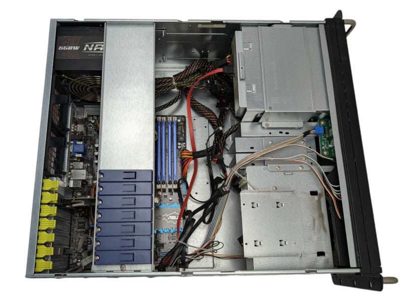 4U Custom PC Asus p8z77-v lx Intel Core i7-3770K 32GB RAM  -
