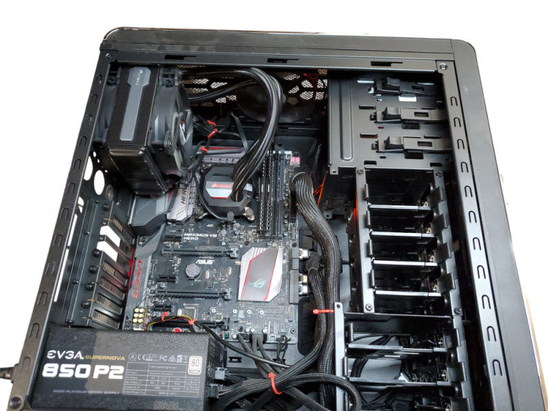 Custom Desktop Asus Maximus hero VIII Intel Core I7-6700K 16GB ram [READ]