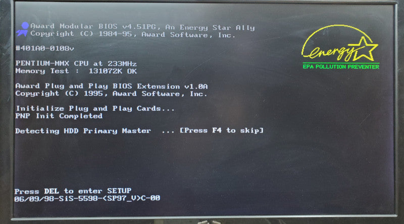 ASUS SP97-V Socket 7 Motherboard | Pentium MMX 233 | 128MB RAM