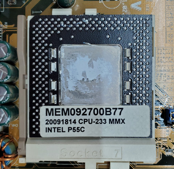 ASUS SP97-V Socket 7 Motherboard | Pentium MMX 233 | 128MB RAM