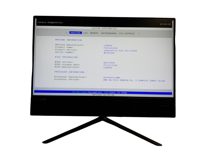 Lenovo IdeaCentre  AIO 510-23ASR | Amd A6 7th gen Redeon R4 | 16GB RAM