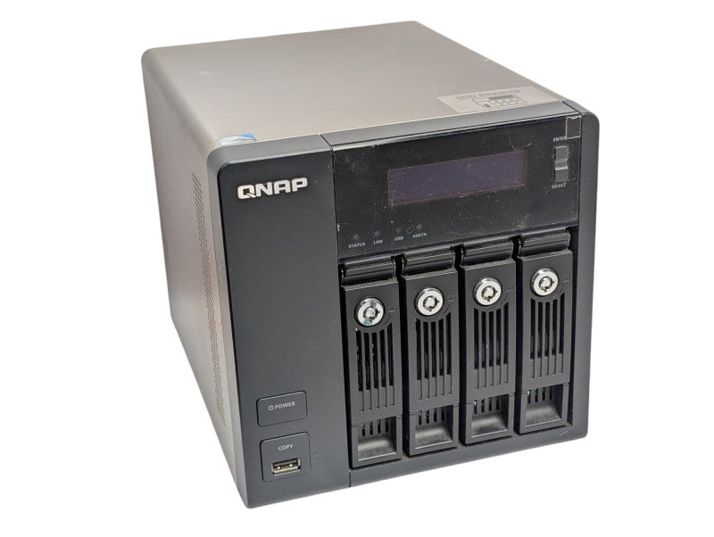 QNAP 4x 3.5 inch HDD Bay Network Attached Storage NAS TS-469 Pro READ  -