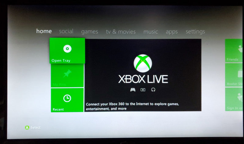 Microsoft Xbox 360 S Console | Model 1439 | Console Only | No HDD