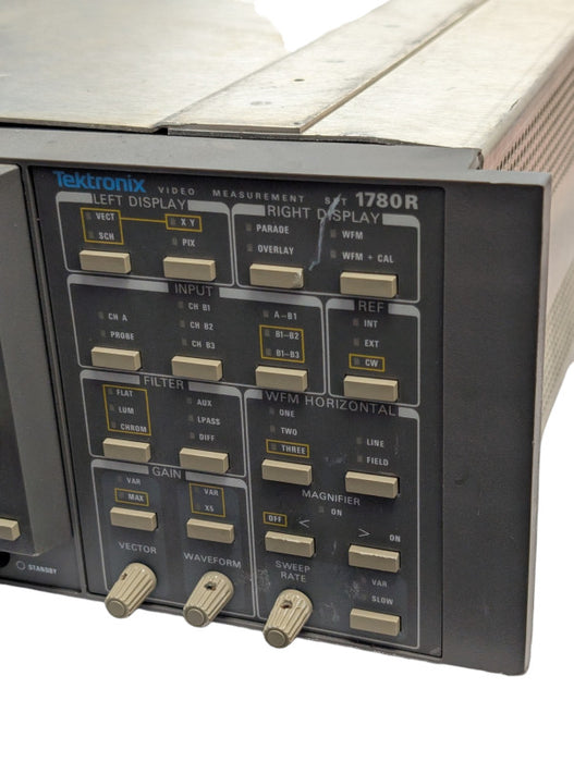 Tektronix 1780R Video Measurement Set Please READ  -