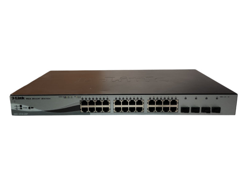D-Link DGS-1210-28P, 28-Port Gigabit PoE 4x SFP Web Smart Switch