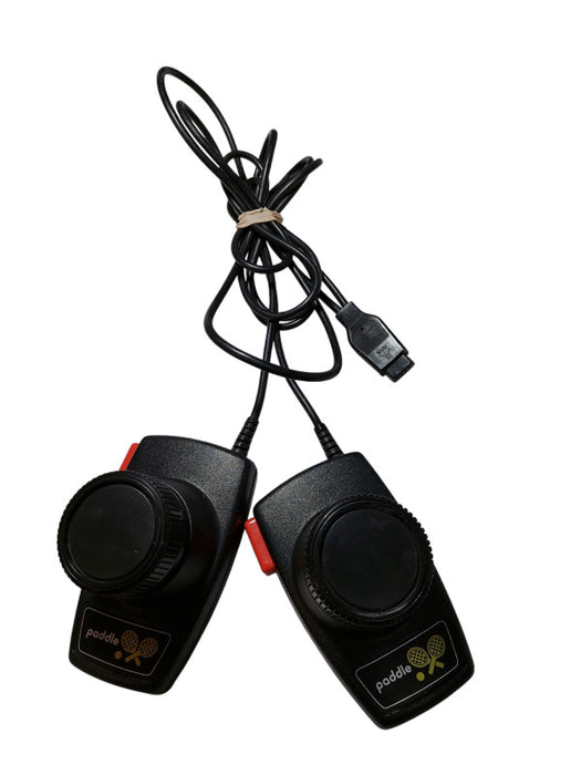 2 Atari Joystick Controller Paddles for Pong  Q=