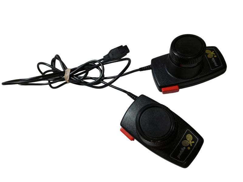 2 Atari Joystick Controller Paddles for Pong  Q=
