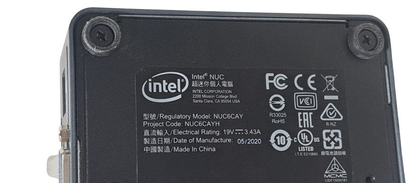 Intel NUC NUC6CAYH Mini PC Intel Celeron 1.5GHZ 16GB DDR3| No HD| No OS