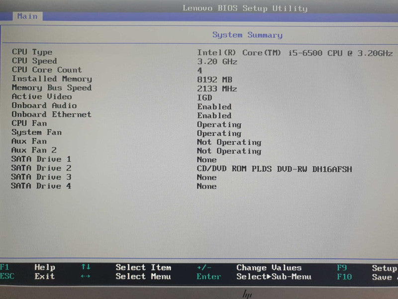 Lenovo ThinkCentre M800 Tower | i5-6500 @ 3.2GHz | 8GB RAM | No HDD/OS