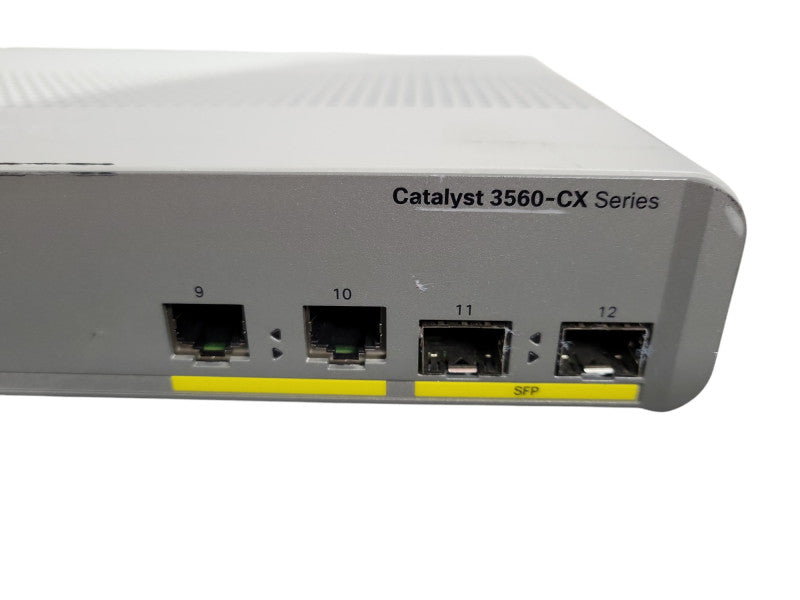 Cisco WS-C3560CX-8PC-S V03 | 8-Port Gigabit PoE+ 240W Silent Switch | 2x SFP !