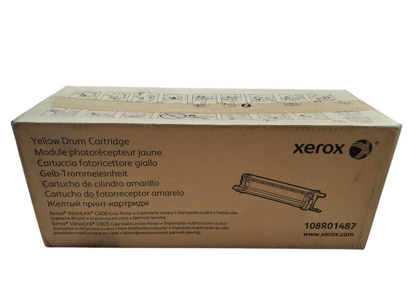 Xerox Yellow Drum Cartridge | 108R01487 | New