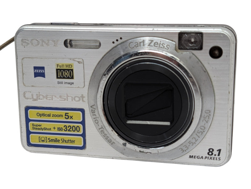 Sony DSC-W150 8.1 Mega Pixels Super SteadyShot Digital Camera 2GB SD card  -