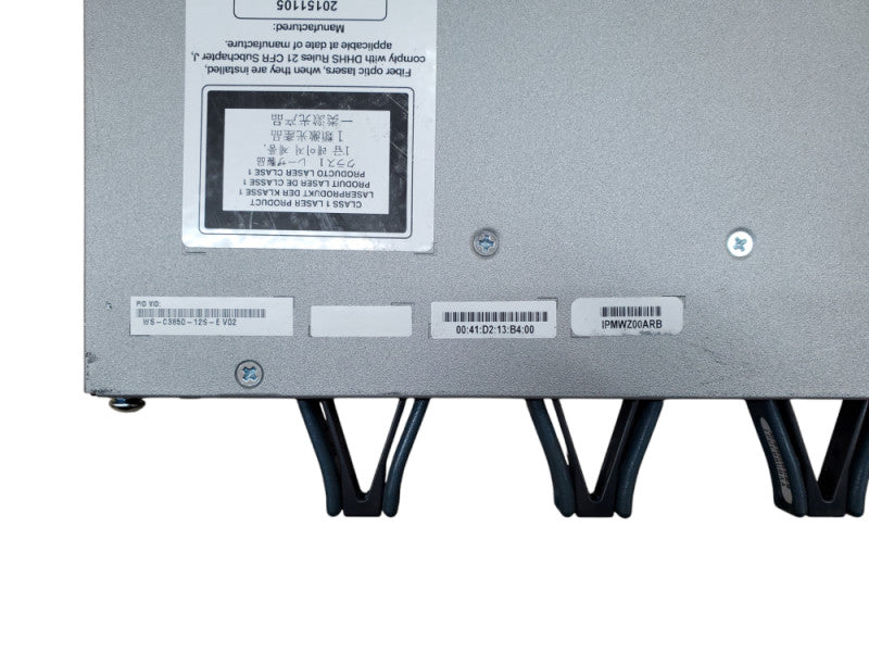 Cisco WS-C3850-12S-E V02 | 12-Port SFP Ethernet Network Switch | 1xPSU