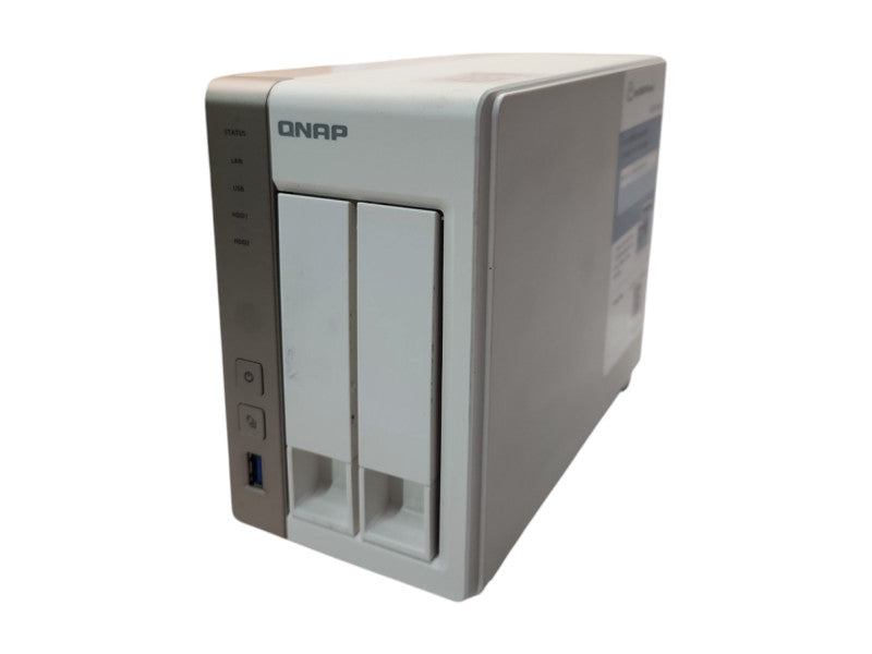 QNAP TS-251 2-Bay NAS, 2x 2TB HDD, No Power Supply