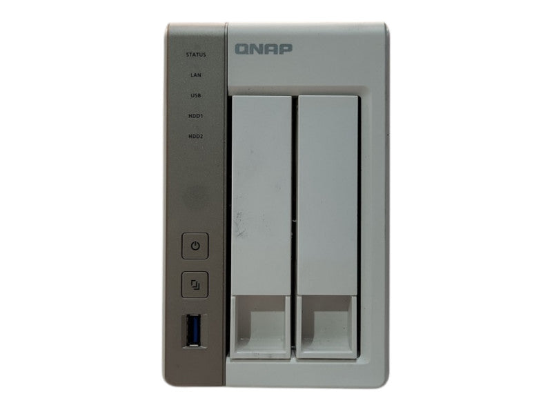 QNAP TS-251 2-Bay NAS, 2x 2TB HDD, No Power Supply