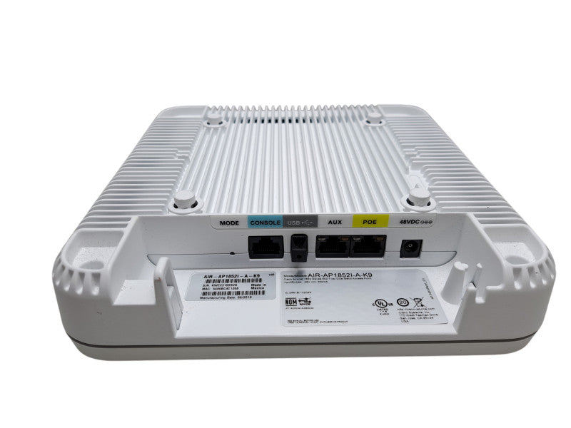 Cisco AIR-AP1852I-A-K9 | Dual Band AC Wireless Access Point | Factory Reset