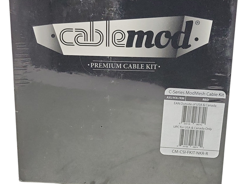 New CableMod C-Series Premium Cable Kit CM-CSI-FKIT-NKR-R Q_