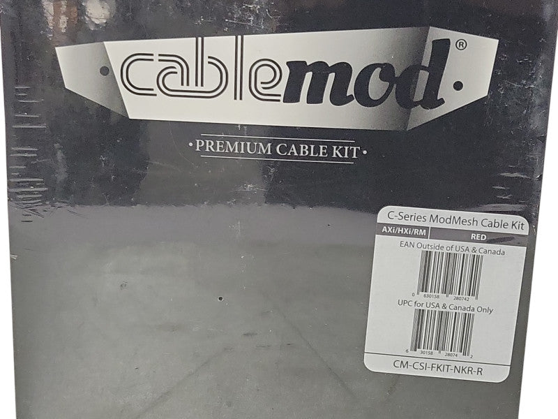 New CableMod C-Series Premium Cable Kit CM-CSI-FKIT-NKR-R Q_