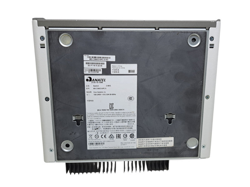 Cisco WS-C3560CX-8PC-S V03 | 8-Port Gigabit PoE+ 240W Silent Switch | 2x SFP