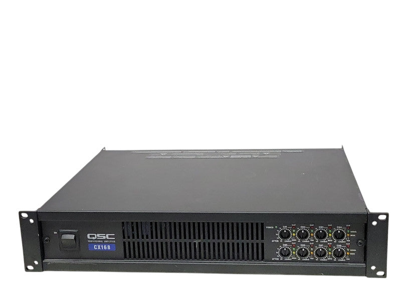 QSC CX168 130 W 8-Channel Power Amplifier, READ _