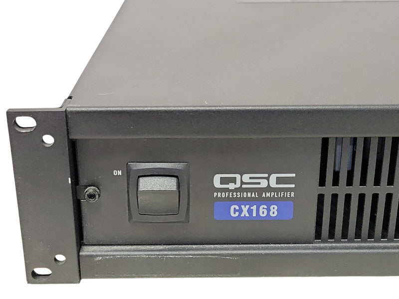 QSC CX168 130 W 8-Channel Power Amplifier, READ _