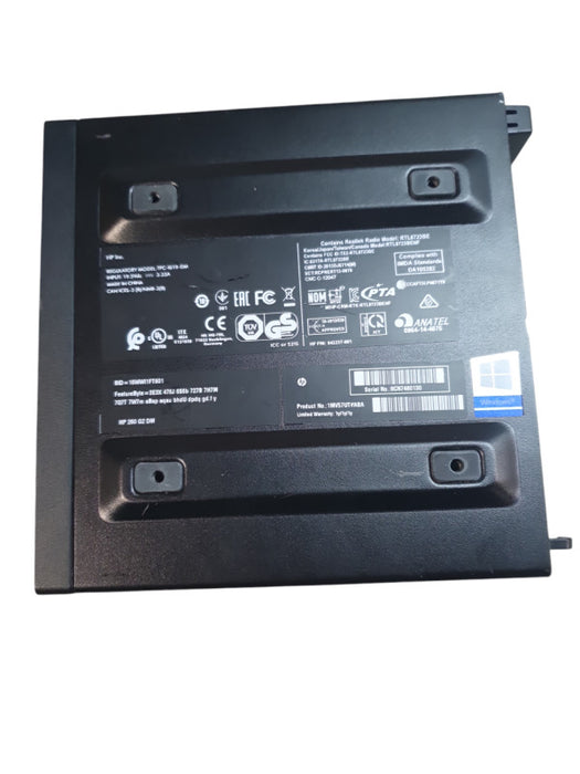 HP 260 G2 DM USFF | i3-6100U @ 2.3GHz | 8GB RAM | No HDD/OS