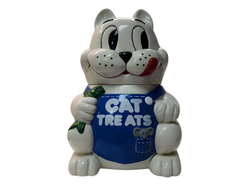Cat Treat Jar, READ