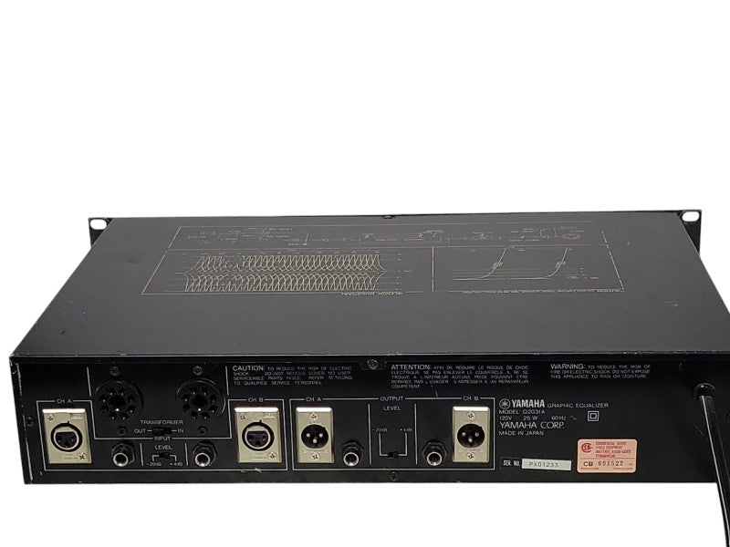Yamaha Graphic Equalizer Q2031A, READ _