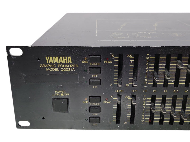 Yamaha Graphic Equalizer Q2031A, READ _