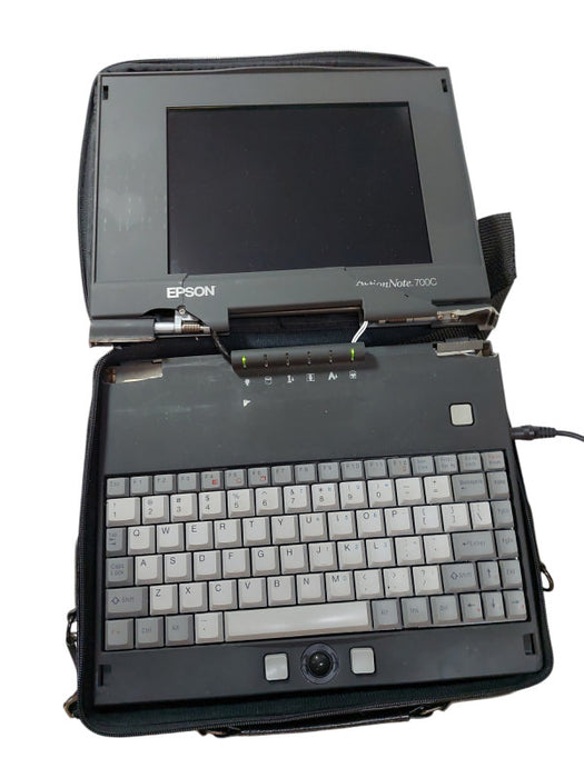 Vintage Epson Action Note 700C Notebook in box Syrix 486DX2  = Lap200