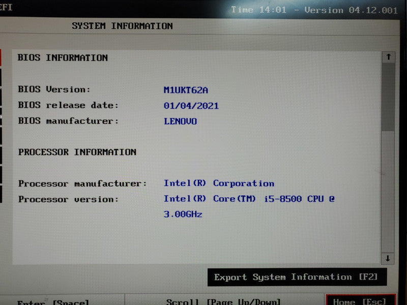 Lenovo ThinkCentre M920s SFF | i5-8500 @ 3.0GHz | 8GB RAM | No HDD