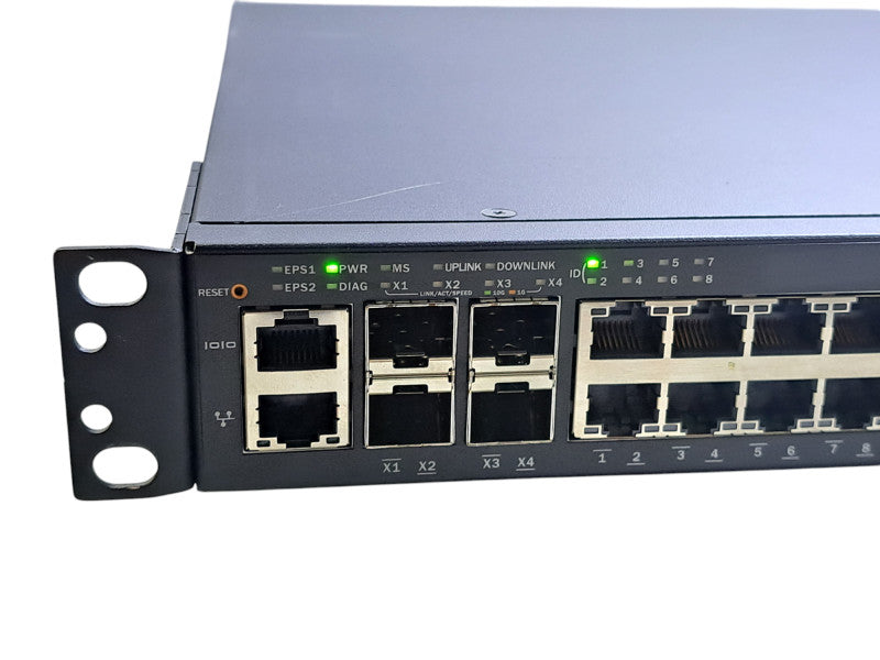 Brocade ICX6450-48P | 48-Port Gigabit PoE+ Switch | 4x 1/10G SFP+