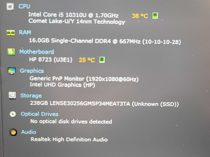 HP EliteBook 840 G7| i5-10310U| 16GB DDR4| 256GB SSD TOUCH!!  β Lap200