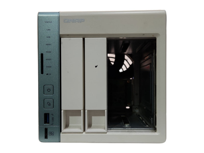 TS-451A 2Bays NAS, 2x 2TB HDDs, No Remote & Power Supply