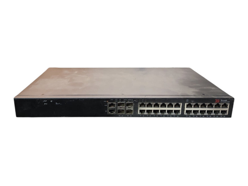 Brocade ICX6450-24P, 24-Port Gigabit PoE+ Ethernet Switch, 4x 1/10G SFP+